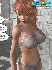 Big-titted mommy teaches her son ways of seducing and dirty sex tricks