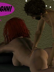 Lucky dude gets a tender massage and a wild hard fuck from his teenage sis